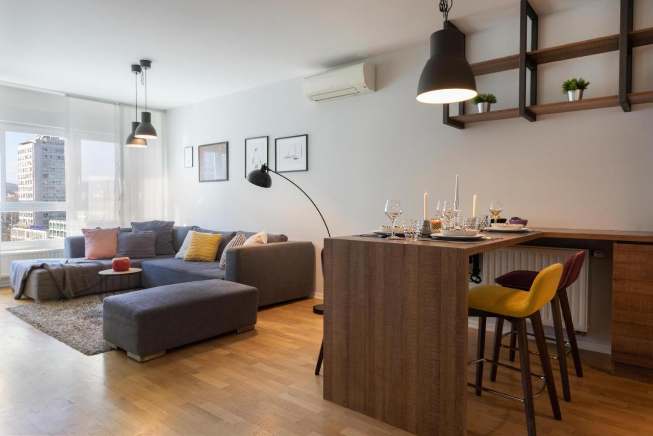 Spacious Apartment In Radnicka Business Zone - Free Parking Zagreb Luaran gambar