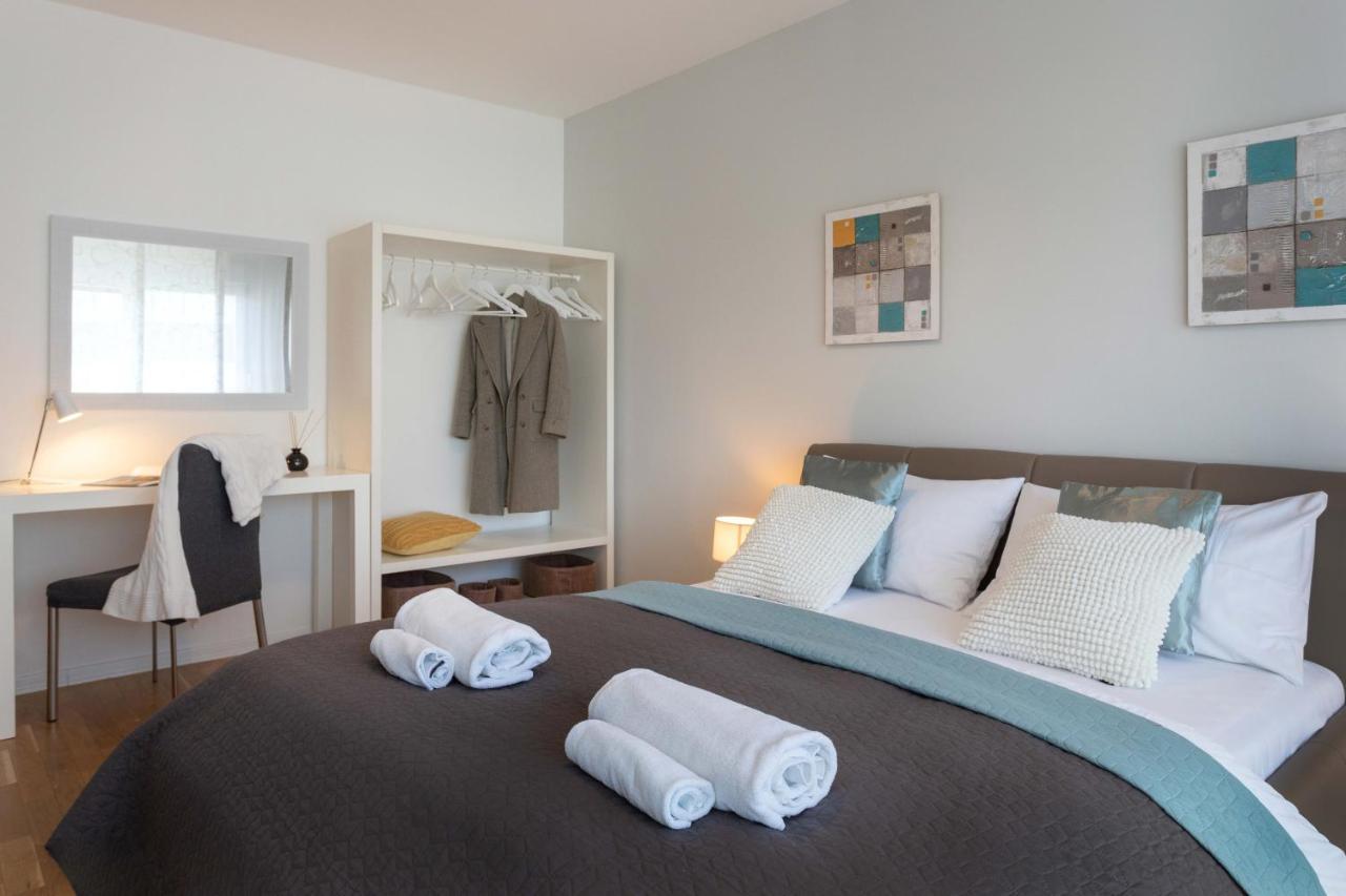 Spacious Apartment In Radnicka Business Zone - Free Parking Zagreb Luaran gambar